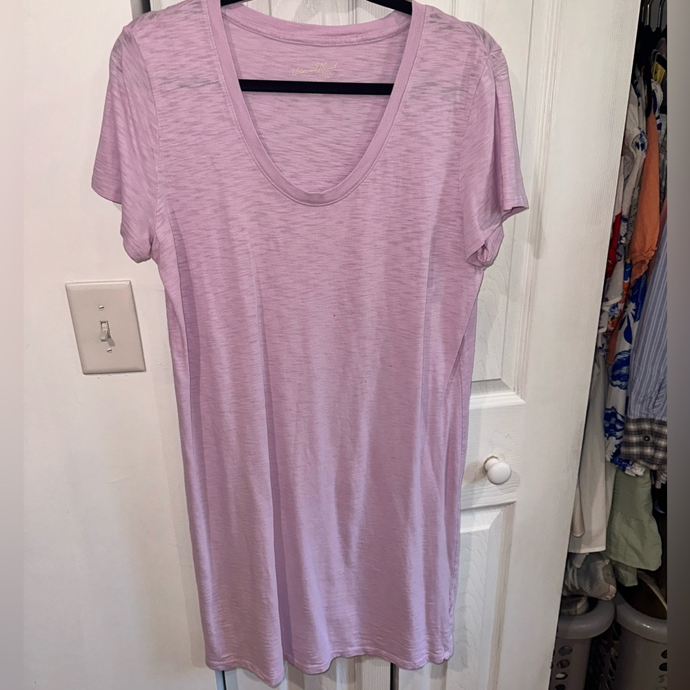 Light Purple Target T- Shirt Dress